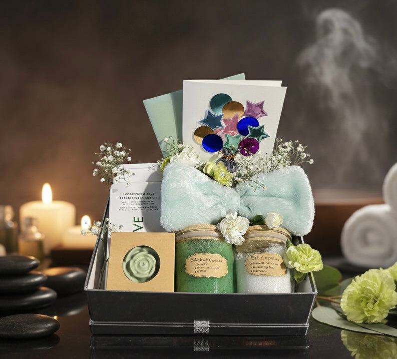 Eucalyptus self-care box • Boîte self-care eucalyptus